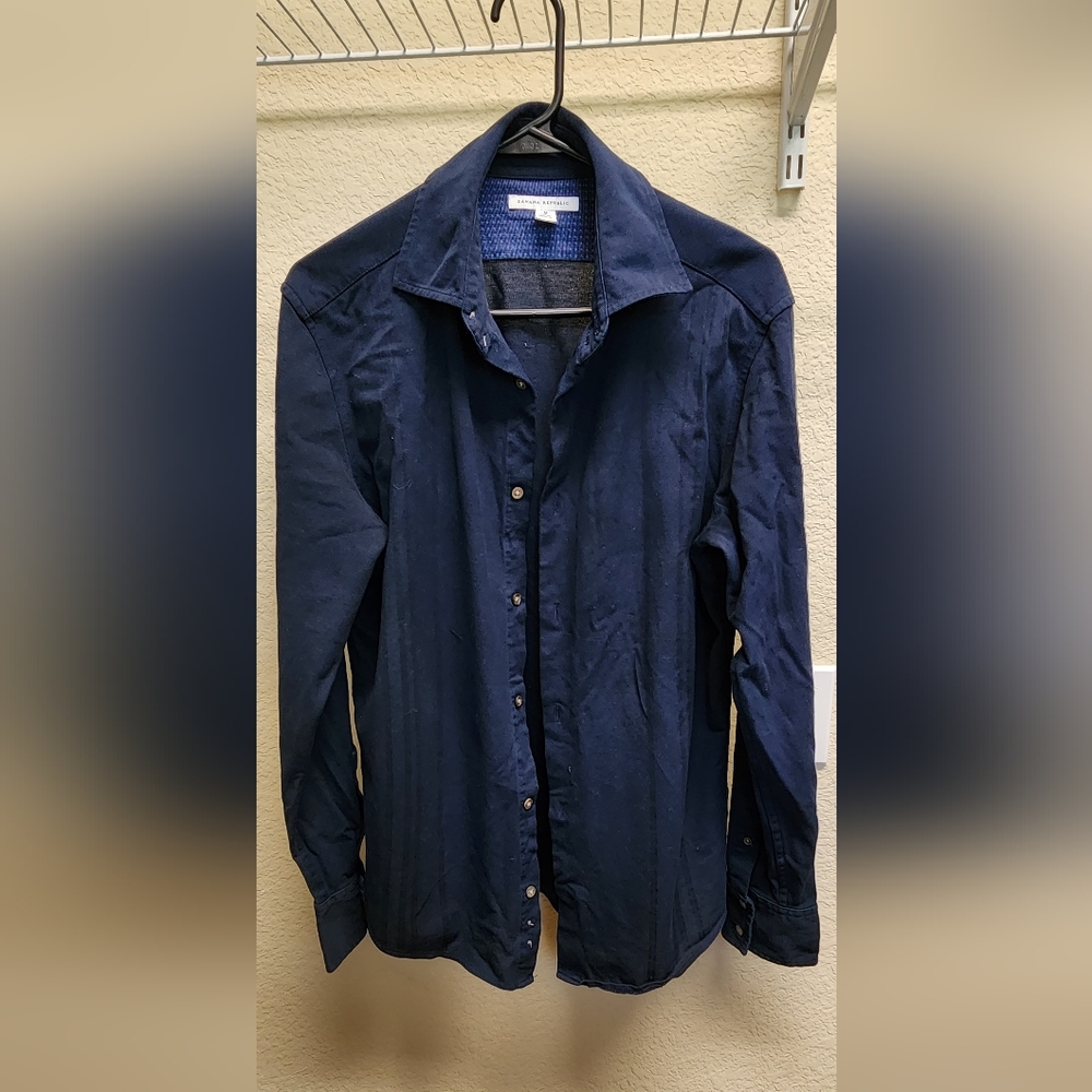 Banana Republic Men's Long Sleeve Shirt M